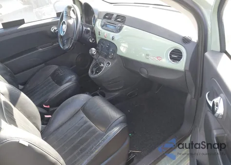 2012 Fiat 500C Lounge z USA, uszkodzony, nr VIN 3C3CFFER1CT343546